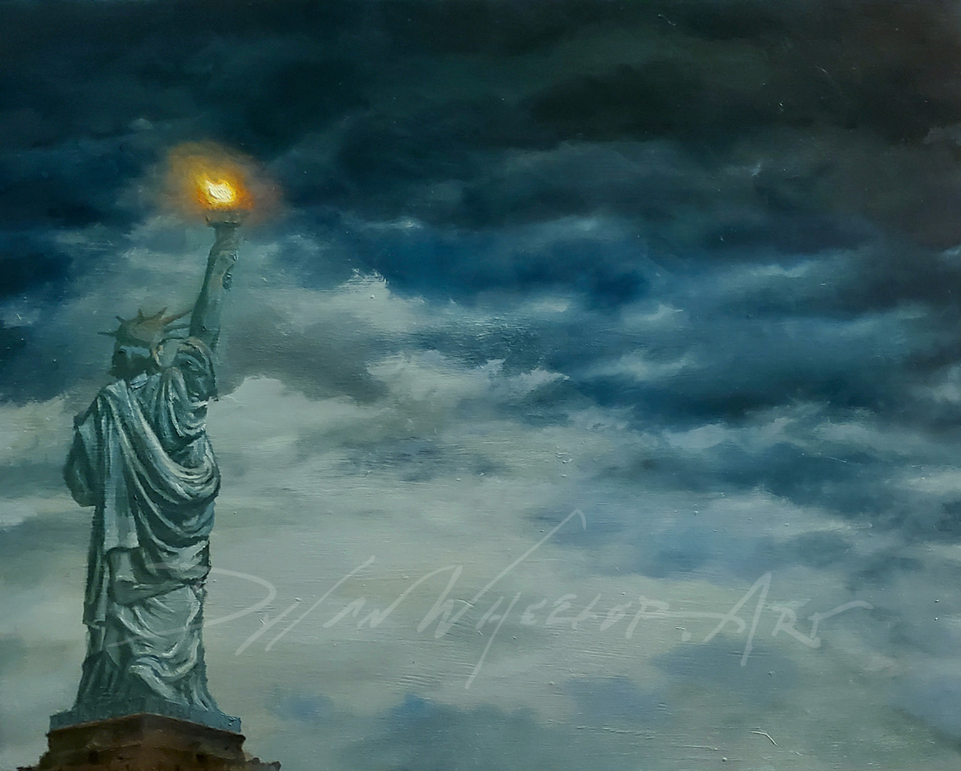Last Light – Original oil painting
